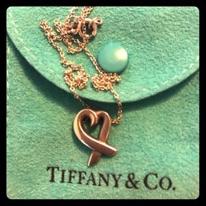 Tiffany & Co. heart-shaped necklace